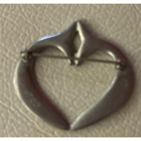 Vintage Ken Kantro "MERRYMEETING BAY" Design Pewter Brooch With Hand Inscription - Picture 3 of 9